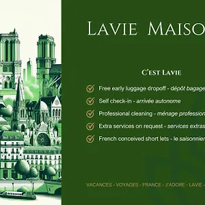  Appartamento Lavie Maison Parisian Aircon Gem